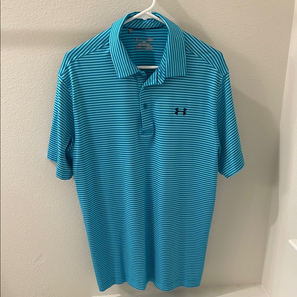 Under Armour men’s striped polo